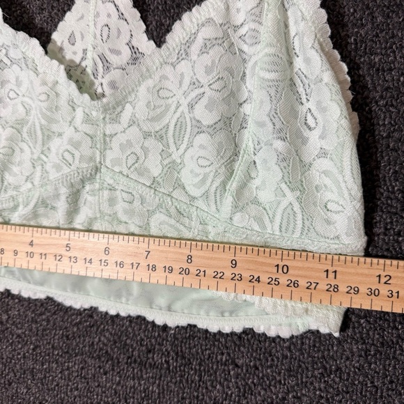 Free People Lace Bralette in Mint, Women’s Small - Picture 3 of 5